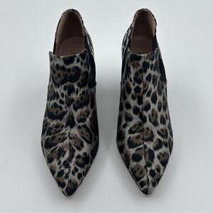 Leopard Print Ankle Boots